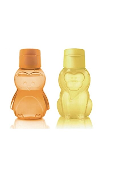 Tupperware Eco Lion and Penguin Bottle Drinking Set 350 ml