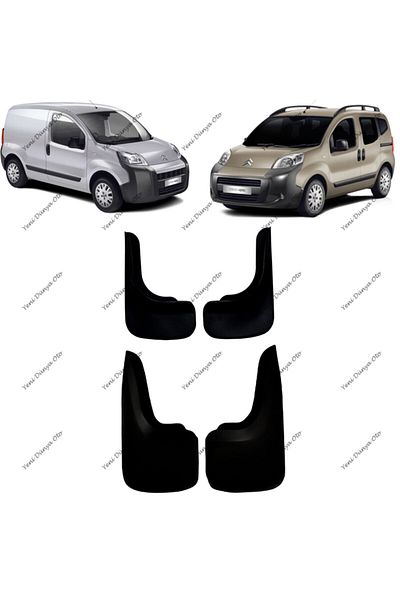 YeniDünyaOto Citröen Nemo Set of 4 - Mudguard, Fender and Dust Cover Cıt0bx018