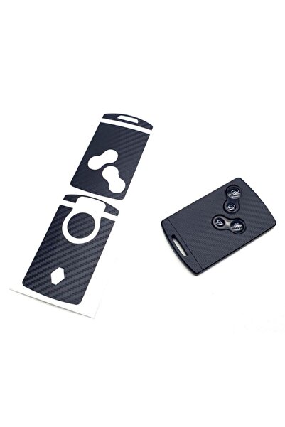 Carmind Renault Clio 4 Fluence Megane 3 Kart Anahtar Sticker Kaplama
