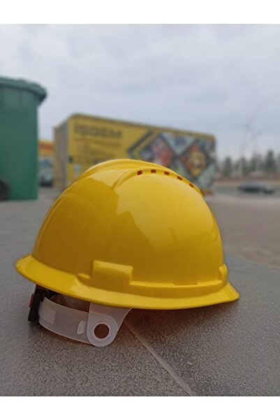BBU Safety Equipment Bbu Enseden Ayarlı Baret Sarı
