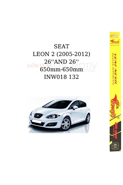 Inwells Seat Leon 2(2005-2012) Oto Takım Silecek 650mm-650mm