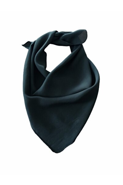 elvin aksesuar وشاح شيفون أسود