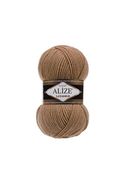 Alize Lanagold 466 Koyu Bej El Örgü 100 Gr.