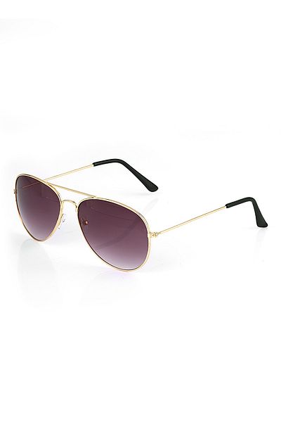 Angel Eyes Aek317ac1b4426 Light Brown Glass Gold Frame Drop Unisex Sunglasses
