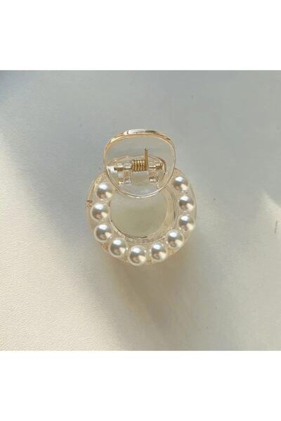 GÜLPEŞE Perla Încuietoare Cataramă Inel Model Perla Mică 1 Buc Perla Mică
