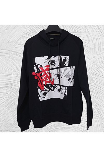 Köstebek Φούτερ με στάμπα Anime Demon Slayer