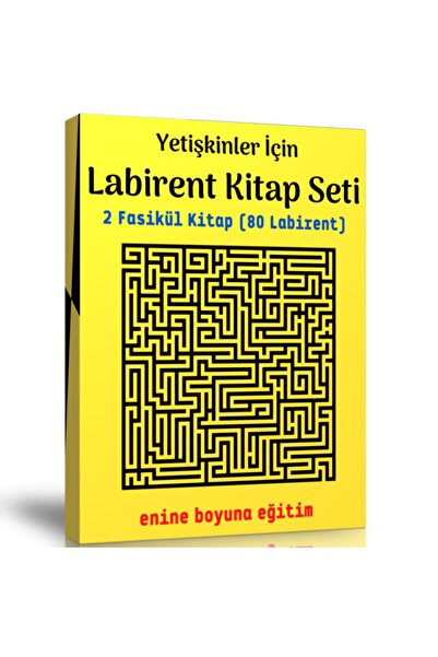 Enine Boyuna Eğitim Yetişkinler İçin Labirent Kitap Seti 2 Fasikül Kitap