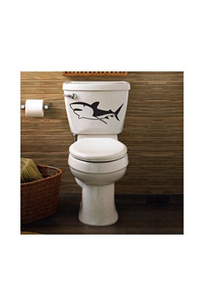 TSC Αυτοκόλλητο Shark Επικόλληση για Τουαλέτα WC Md2