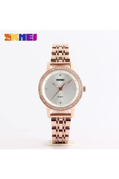 Skmei Rose Gold Sk 013110   - New Stylish Women's Watch
