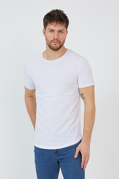 çerme New Season Oval Long Basic T-shirt