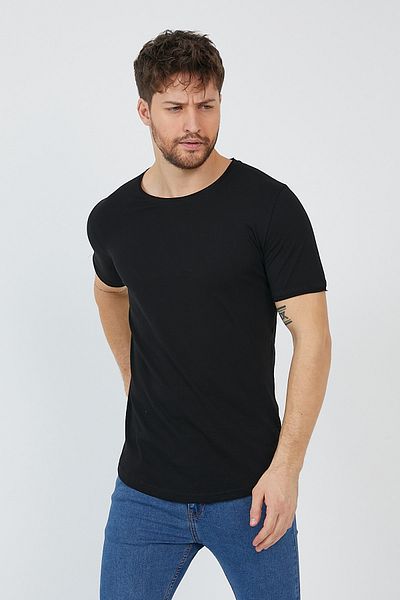 çerme New Season Oval Long Basic T-shirt