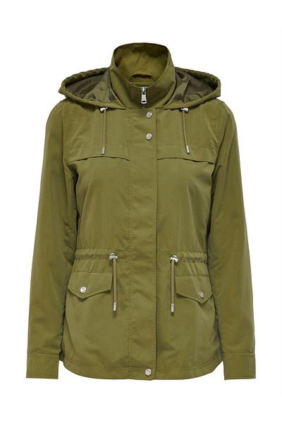 Sems 15218612 Only Women's Trench Coat Olive Drab