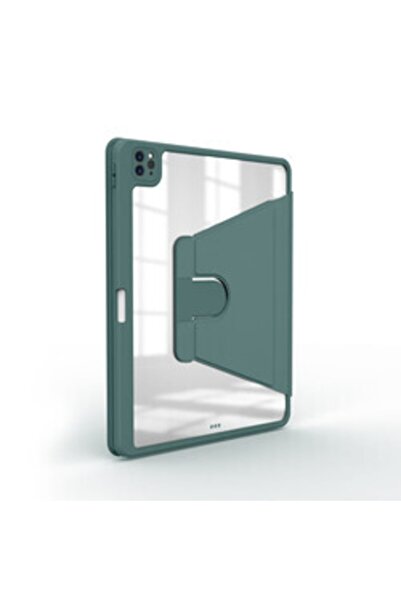 TEKNETSTORE حافظة متوافقة مع Apple Ipad Pro الجيل الثالث والرابع M1-m2 2021 / 2022 مقاس 11 بوصة مع حامل قلم وحامل