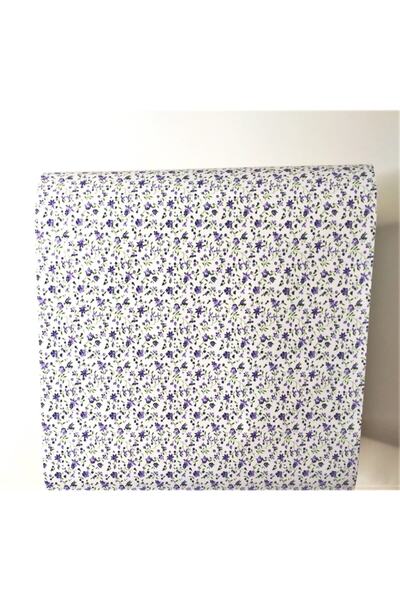 Yapışkanlı Folyo Mor Çiçek Desen D1014 (45cm 2m)