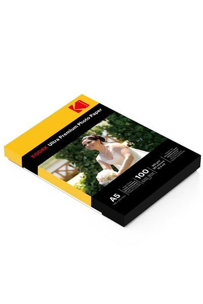 Kodak 15x21 Inkjet Photo Paper - A5 - Shiny 260 Gr