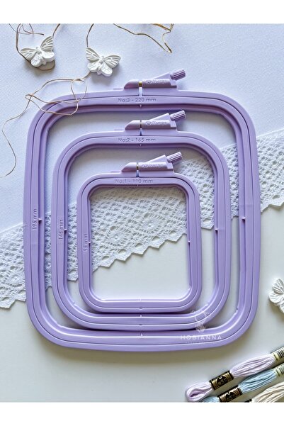 Hobianna Nurge Plastic Pulley Triple Lilac Square Set