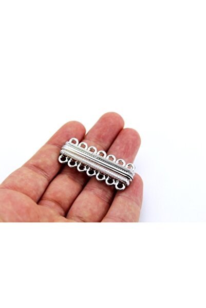 yfhobi 1 Adet - 17x44 Mm, Yedili Mıknatıslı Klips, Takı Klipsi, Bileklik Klip...