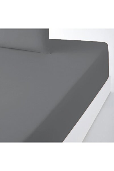 MundoLindo 100% Organic Cotton Single Elastic Sheet Set Blue/grey