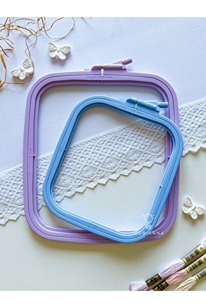 Hobianna طقم بكرة مربعة من نورج مكون من قطعتين أزرق - أرجواني