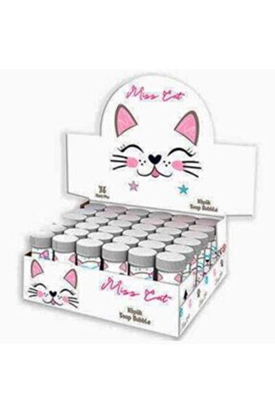 parti sürprizi Kedicikler Teması Hediyelik Köpük Baloncuk 6 Adet