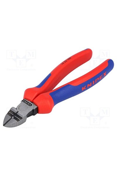Knipex 14 22 160 Sıyırıcılı Yan Keski
