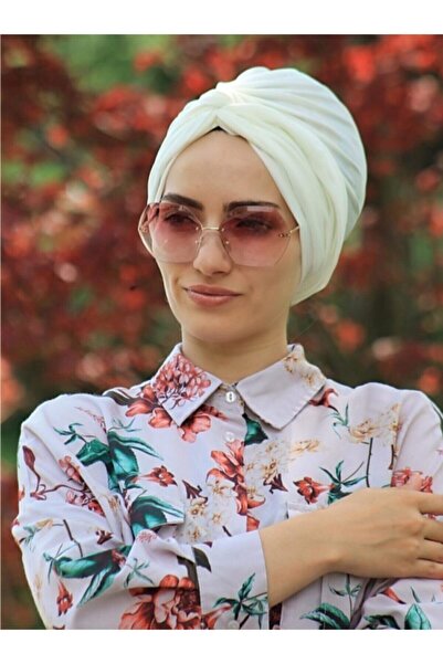 DİFEN MODA Hazır Düğüm Bone- Hazır Şal - Tesettür Bone
