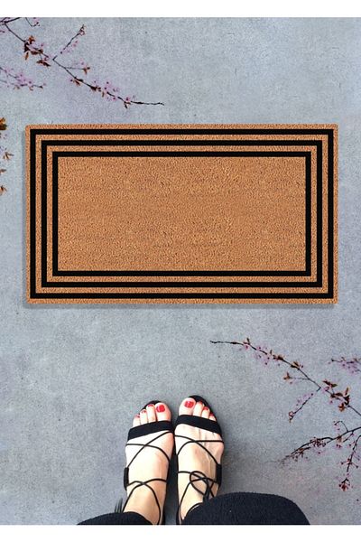 DefLife Home Frame 2 Door Front Koko Mat