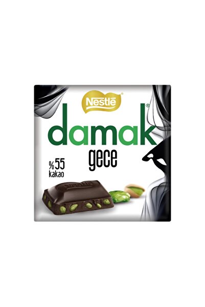 Nestle Damak Gece Antep Fıstıklı Bitter Çikolata 60 Gr 6'lı Paket