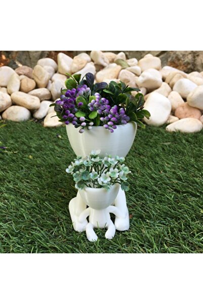 WOLFMAR Yavrulu Insansı Saksı