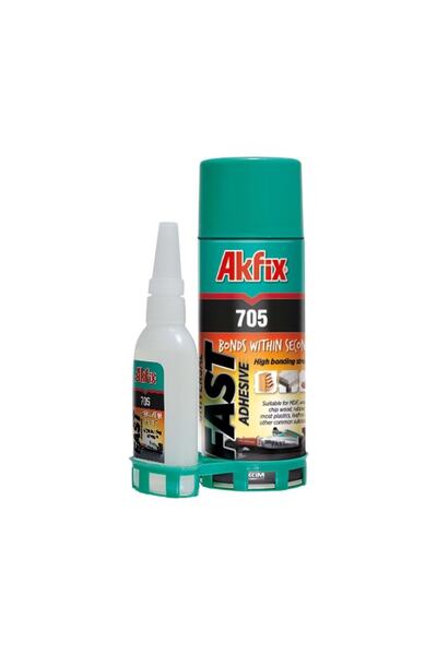 Akfix 705 Hızlı Yapıştırıcı 400ml + 100 gr