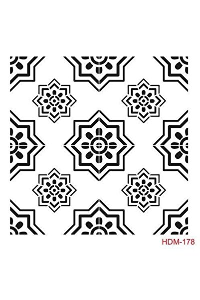 Cadence Home Decor Midi Stencil Boyama Şablonu 25x25 Cm. Hdm-178