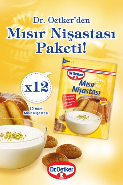 Dr. Oetker Mısır Nişastası 12'li