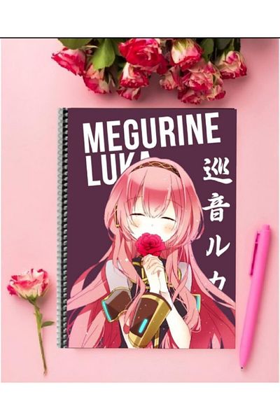 detayminant Luka Anime Design A4 Size Notebook, 21*29 cm Size