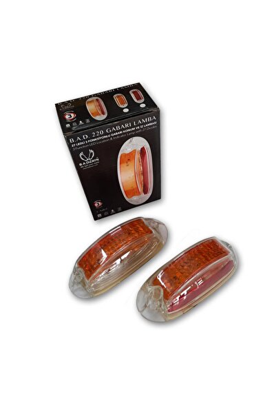 BAYUN 27 Ledli 3 Fonksiyonlu Gabari Konum Ve Iz Lambası Bad 220 (1 ADET)