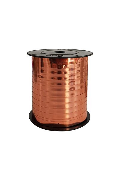 Parti dolabı Metalik Rose Gold Rafya 8mm X 200m
