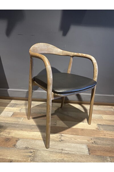 modelsa design Masif Ahşap Tasarım Klasiklerinden Magenlos Sandalye Özel Gri ...