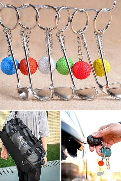 Buffer Golf Designed Stylish Necklace and Keychain Bag - Ornament Golf