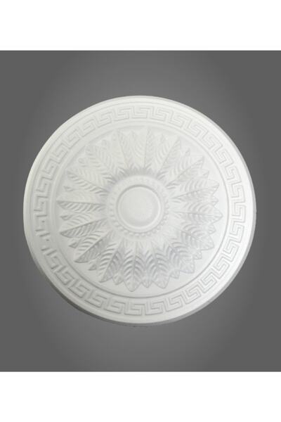 yeditepe osmanlı Versace Desenli Stropiyer Tavan Lamba Göbeği - 40 Cm