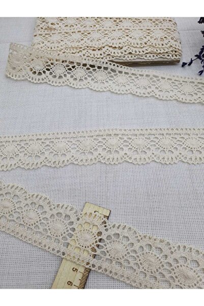 Esteks Dantel ve Tekstil Aksesuarları Pamuk Kopanaki Dantel 5 Metre