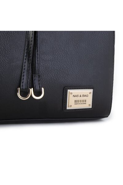 Nas Bag Γυναικεία χιαστί μαύρη τσάντα