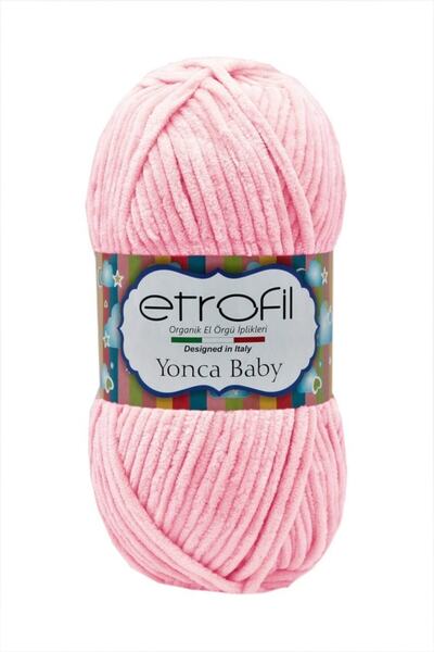Etrofil Yonca Baby Velvet Ip 73106 Baby Pink