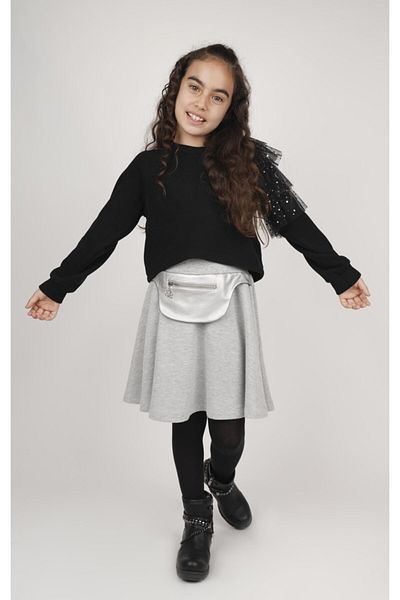 best kids Hanorac pentru fetiță cu mâneci din tul