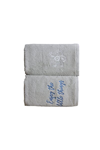 Lucy and Home %100 Pamuk Bukle 2li Mutfak Havlu Seti 40x65 Cm