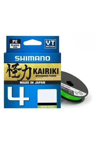 Shimano Kairiki Mantis Green (Mantis Green) 4 150 Mt 0.16mm Rope Fishing Line