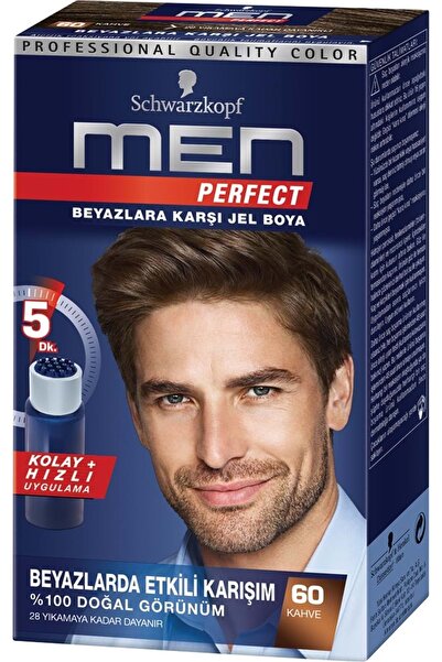 Schwarzkopf Men Perfect Saç Boyası 60 Kahve 80ml
