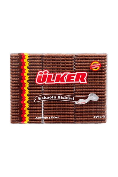 Ülker Pötibör Biscuit with Cocoa 450 Gr (1 Piece)