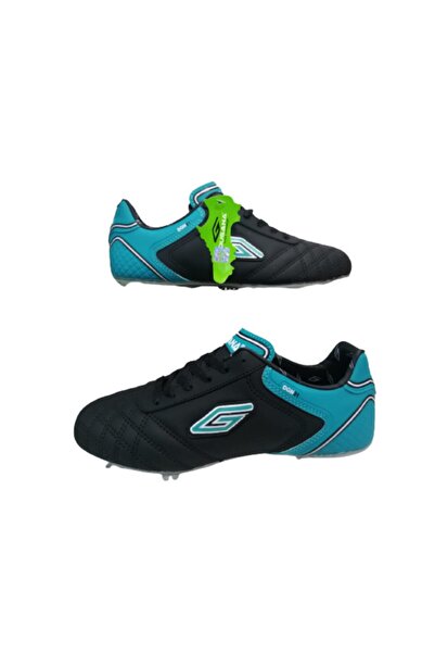 Dugana Dg0876-020 حذاء رجالي باللون الأسود الفيروزي