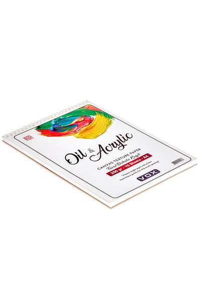 Vox Art Acrylic Paint Notebook A4 - 300 gr - 15 Sheets