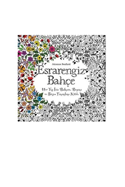 Genel Markalar Esrarengiz Bahçe Her Yaş Için Bulmaca, Boyama Ve Desen Tamamla...