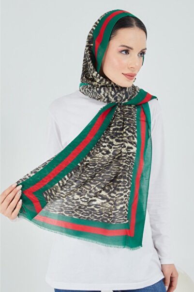 çiğdem eşarp Leopar Desen Şal